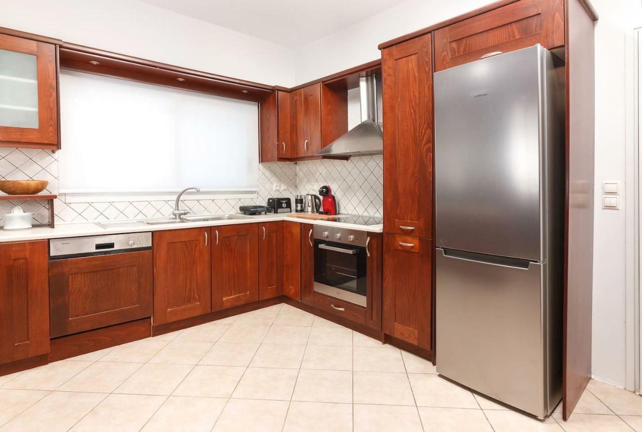 Charming And Comfy House Appartement Agia Marina Buitenkant foto