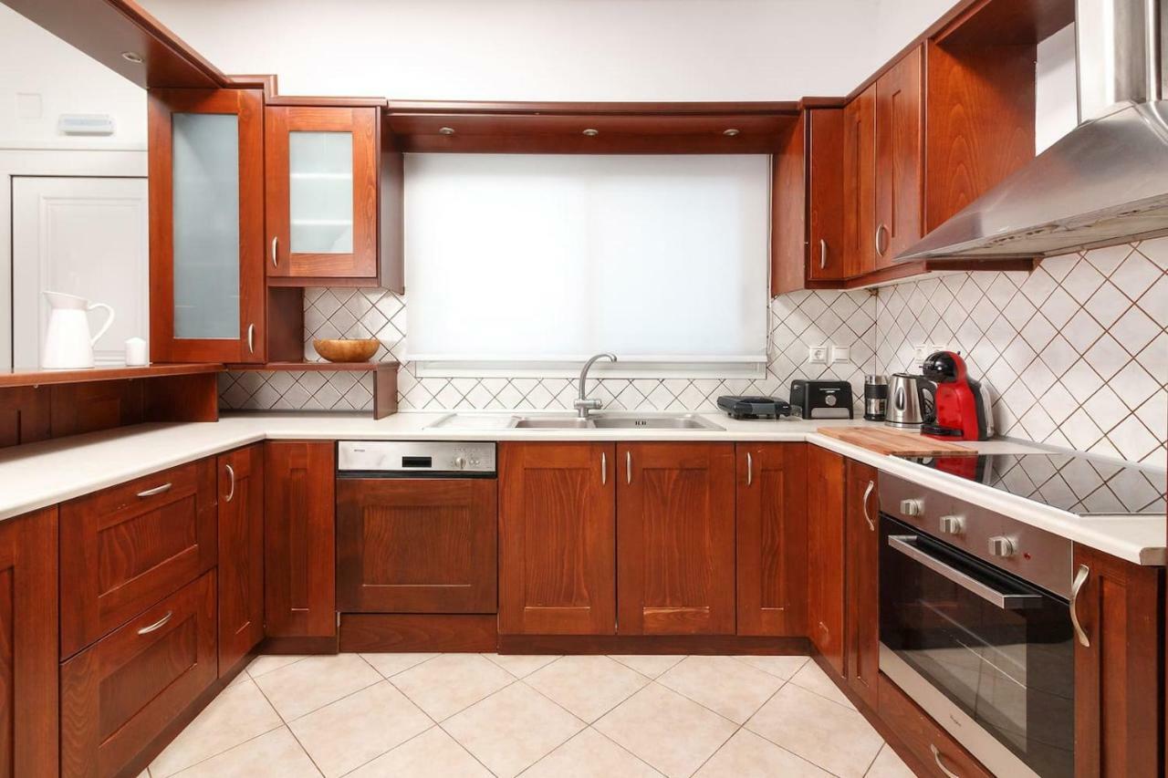 Charming And Comfy House Appartement Agia Marina Buitenkant foto
